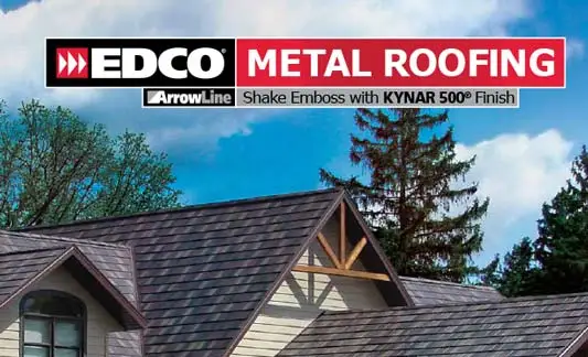 EDCO Roofing ArrowLine Shake Brochure
