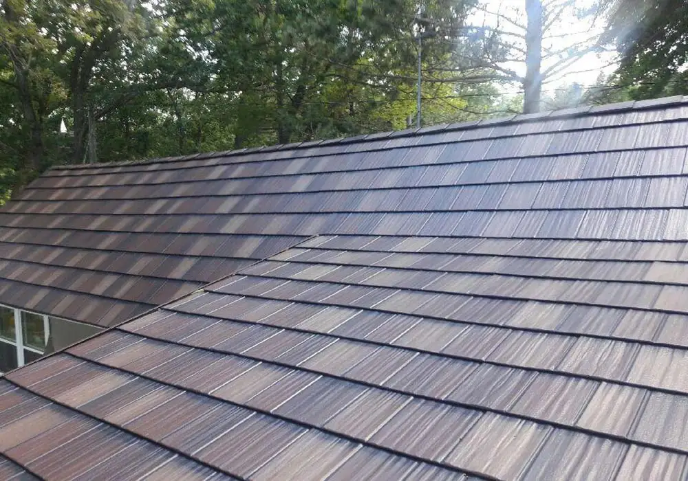 EDCO Roofing ArrowLine Shake Royal Brown Blend
