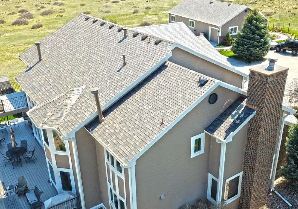 F-Wave Roofing REVIA Hand Split Shake Castlewood Brown