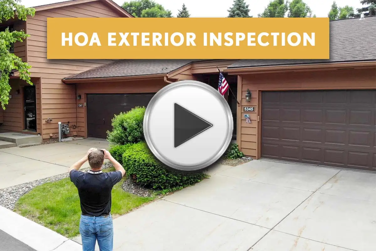 HOA Townhouse Property Exterior Inspection