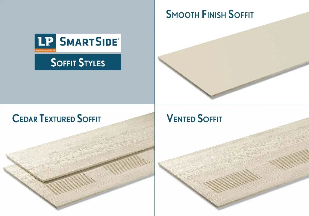 LP Smartside Soffit Products Styles